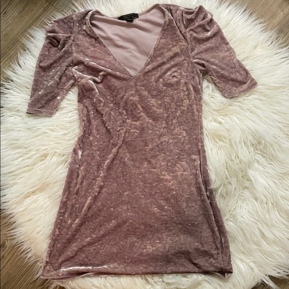 suede dress